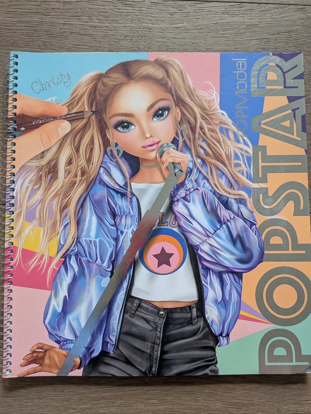 TOPModel Popstar Coloring Book